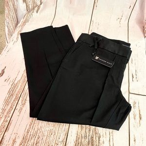 Oxford Golf Ankle Pants - Black
